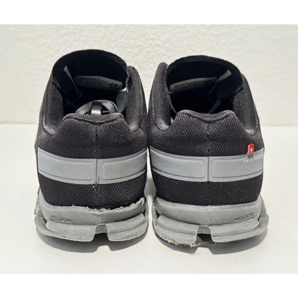 On Cloud Men Cloudflow Running Shoe Sz 9.5 Black Asphalt Sneaker 35.99238 W FLAW